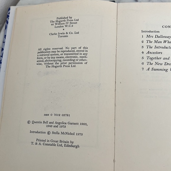 Rare vintage copy of Mrs Dalloway’s Party book by Virginia Woolf 1973 - Picture 11 of 11